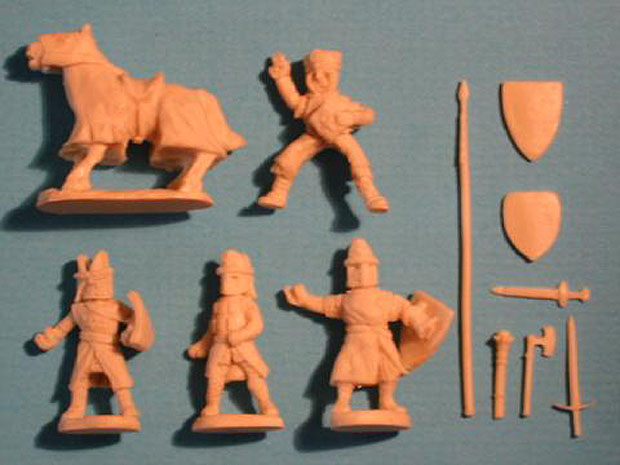 Medieval Warrior Bishops, 13th–14th Century, 1:72 Miniatures Valdemar VR001.