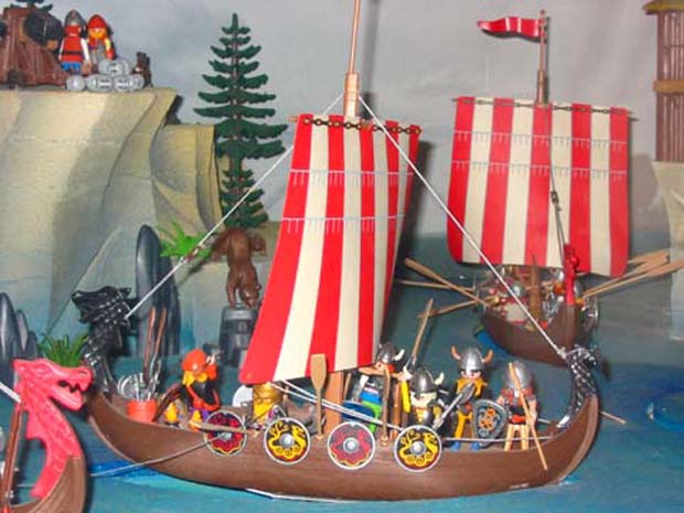 Playmobil Wikinger Drachenboot