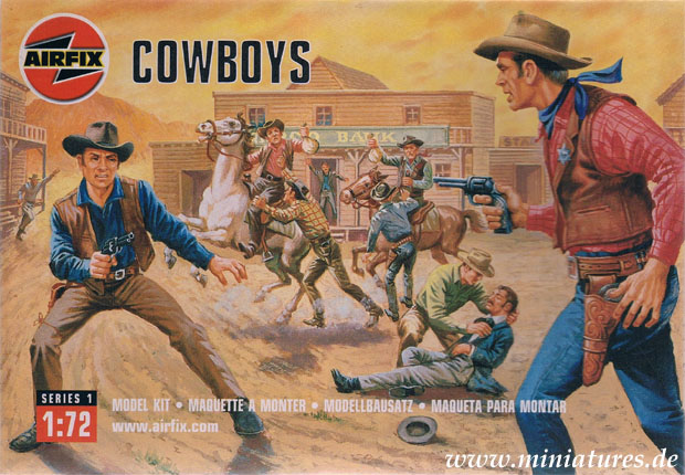 Cowboys, 1:76 Airfix 01707