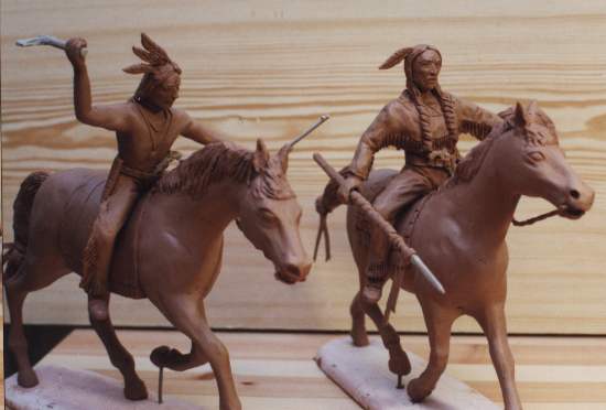 Sioux Warriors, 1:72 Miniatures IMEX 508.