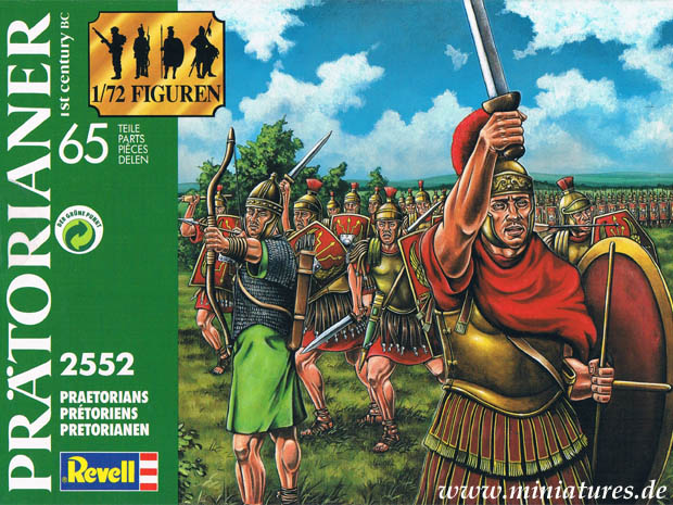Roman Praetorians, 1st Century BC, 1:72 Revell 02552.
