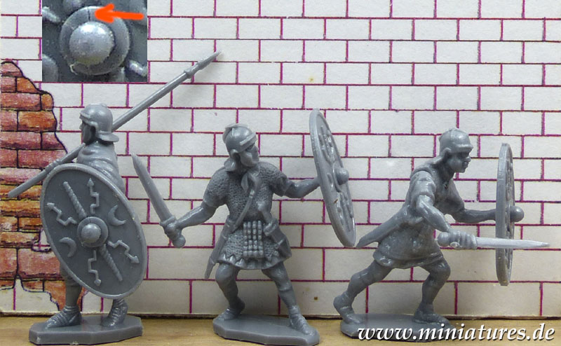 Roman Auxiliary Infantry with Sword, 1:72 Zvezda 8052.