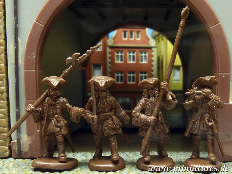 Austrian Infantry 1701–1714, on the March, 1:72 Strelets 260.