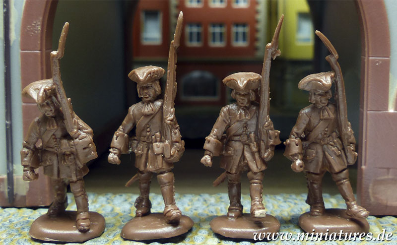 Austrian Infantry 1701–1714, on the March, 1:72 Strelets 260.