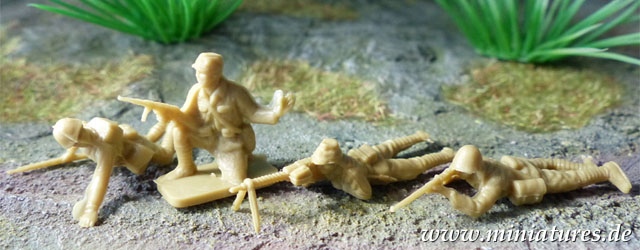 Japanese Infantry, 1:76 Miniatures Airfix 01718.