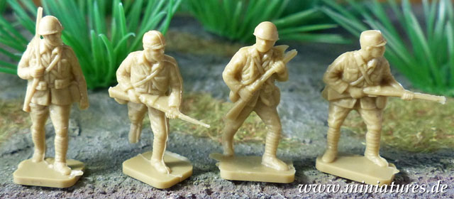 Japanese Infantry, 1:76 Miniatures Airfix 01718.