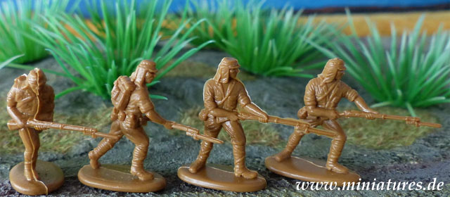 Japanese Infantry, 1:76 Matchbox 5007.