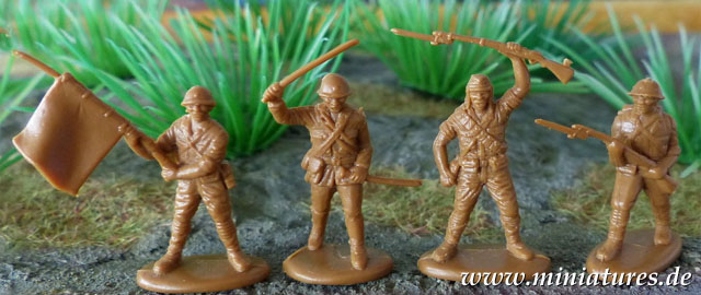 Japanese Infantry, 1:76 Matchbox 5007.