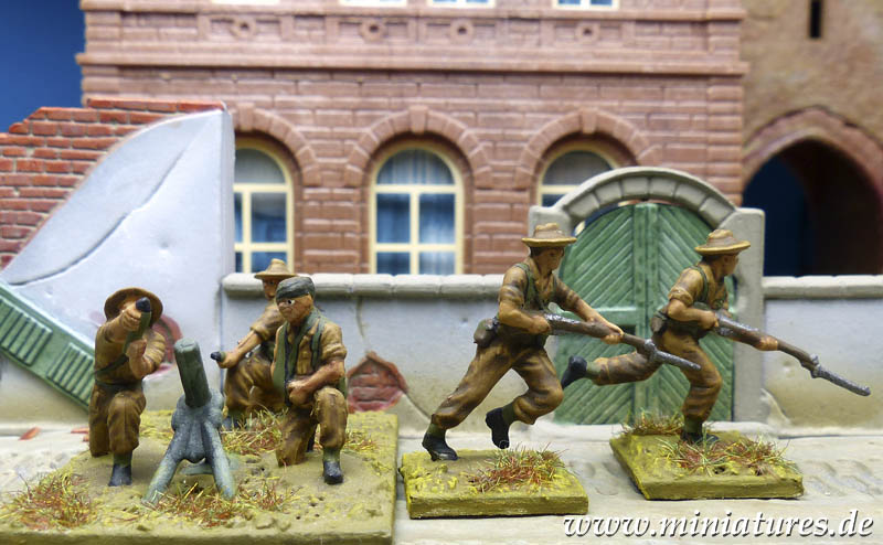 Australian Infantry, 1:76 Miniatures Matchbox 5008.