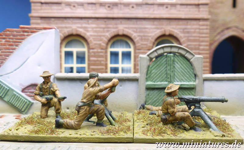 Australian Infantry, 1:76 Miniatures Matchbox 5008.