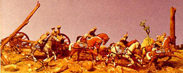 British Horse Artillery, 1914.