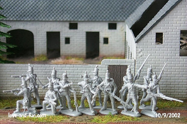 British Rifles, 1808–1815, 1:72 Revell 02581.