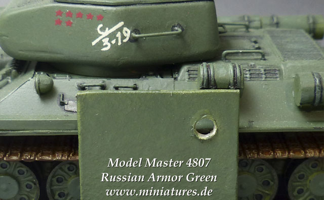 Russian Armor Green, Model Master 4807.