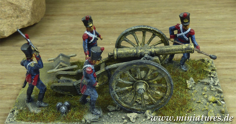 French Foot Artillery, 1:72 ESCI P-234.