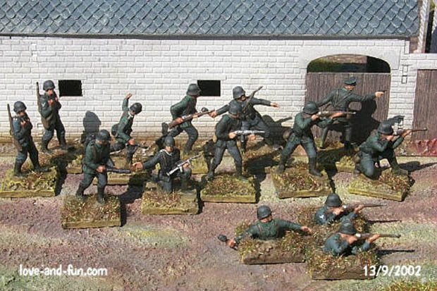 German Infantry, 1939–1944, 1:76 Miniatures Airfix 01705.