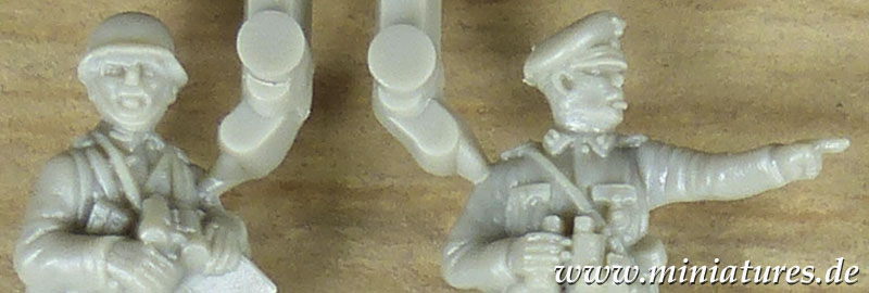 German Infantry with grotesque faces, 1943–1945, 1:72 Valiant VM002.