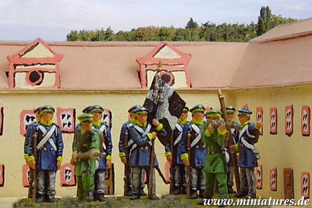 Prussian Landwehr, 1813–1815, 1:76 Miniatures Airfix 01756.