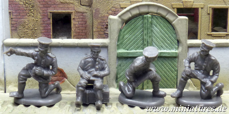 WW1 Russian Artillery Crew, 1:72 HäT Industrie 8257.