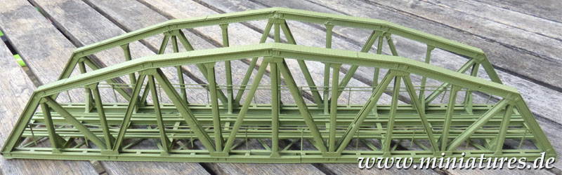 Steel Arch Bridge, single-track, 1:87 Kibri 39700.