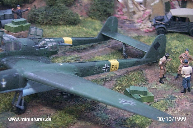 Focke-Wulf FW 189 A2 und Crew, 1:72 Airfix.