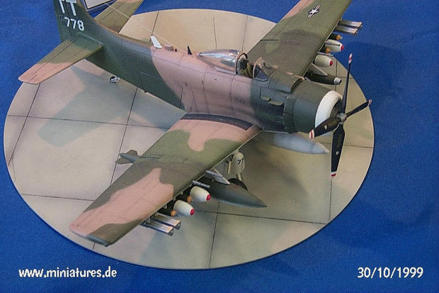 A1J Skyraider, 1:72 Hasegawa BP7.