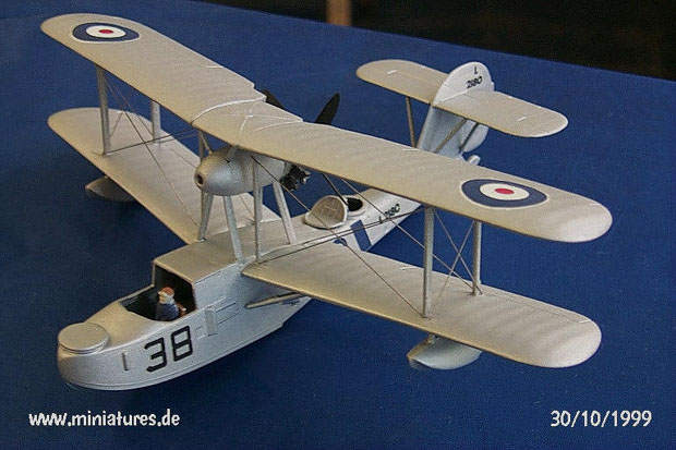 Supermarine Walrus Mk.I, 1:72 Matchbox.
