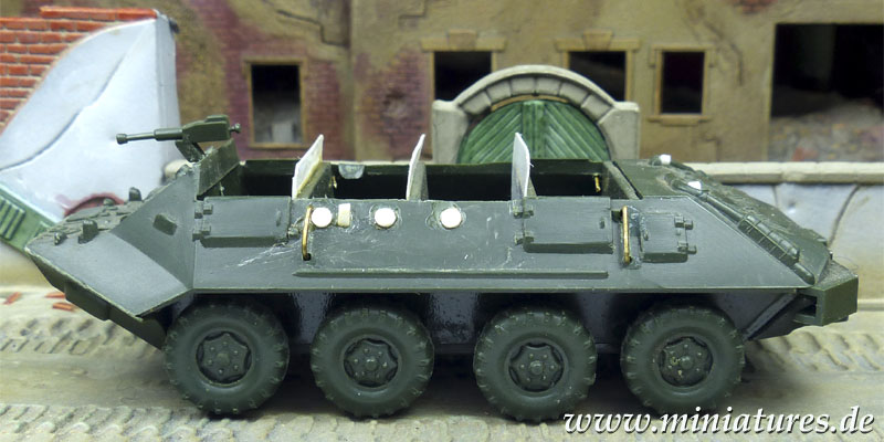 Soviet BTR-60 Armoured Personnel Carrier.