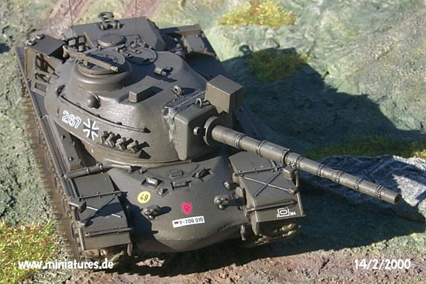 M48 Main Battle Tank.