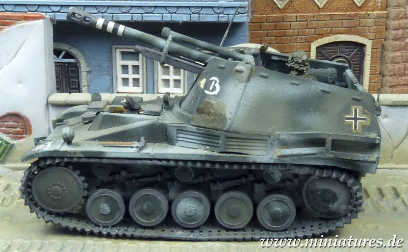 German Panzer-Artillery II Wespe Self-Propelled Howitzer, 1:72 ESCI 8004.