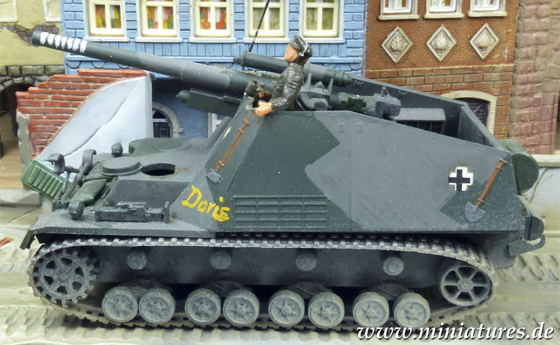 15 cm heavy Self-Propelled Howitzer Hummel, 1:72 ESCI 8013.