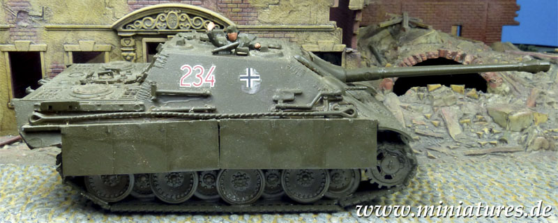 Jagdpanzer V Jagdpanther, Sd.Kfz. 173, 1:72 ESCI 8312.