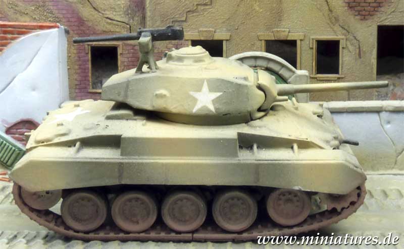 M24 Chaffee Light Tank, 1:76 Matchbox 40079.