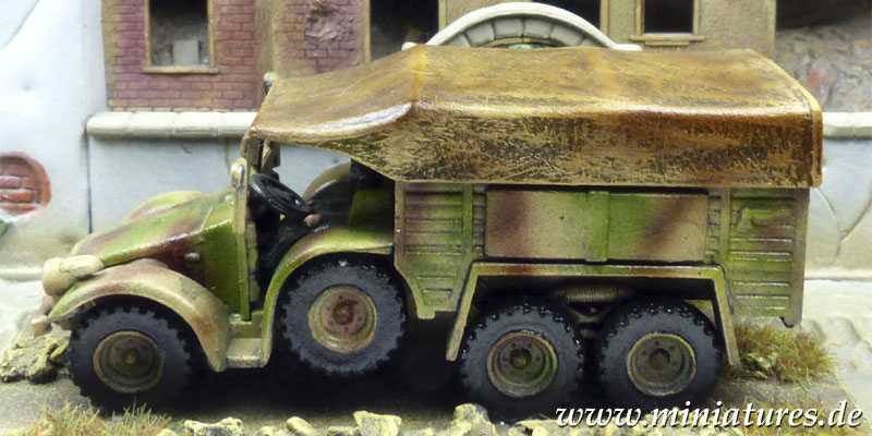 German Kfz. 70 Personnel Carrier, Krupp L 2 H 143 Schnauzer, 1:76 Matchbox 40088