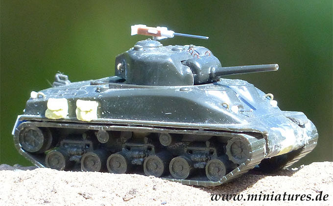 Sherman M4A1(75) HVSS Medium Tank, 1:87 Modell ROCO 101.