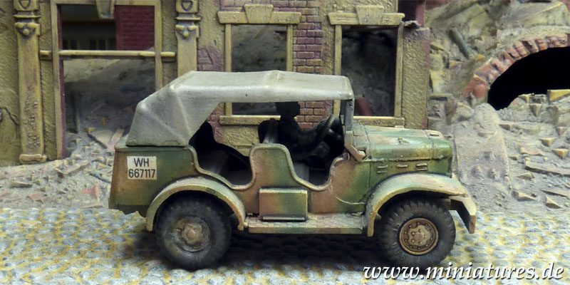 Dodge WC-56 Command Reconnaissance, 1:87 H0 ROCO 226.