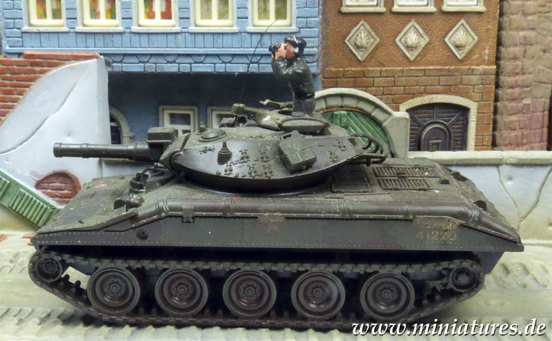 Armored Reconnaissance/Airborne Assault Vehicle M551 Sheridan, 1:87 H0 ROCO 254.