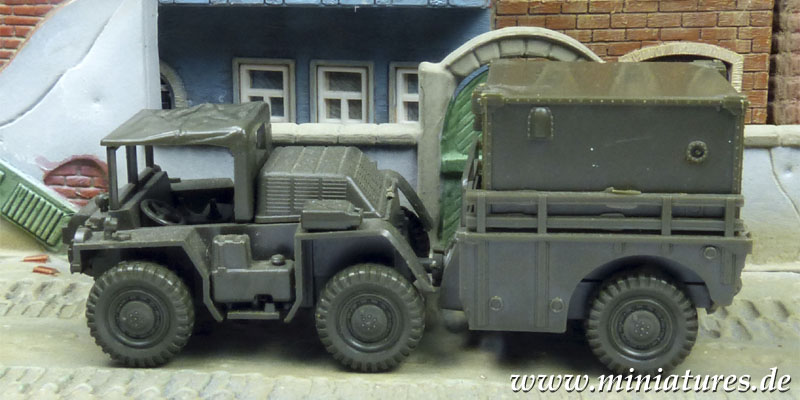 Truck, Communications, 1¼-ton, 6×6, M561 Gama Goat, 1:87 H0 ROCO 286.