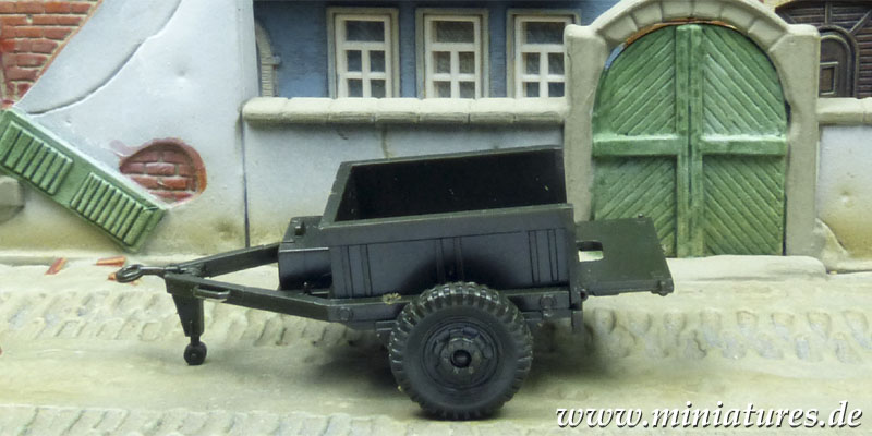 Trailer, Ammunition, 1½-ton, Single Axle/2-wheel M10 (G660), 1:87 H0 ROCO 287.