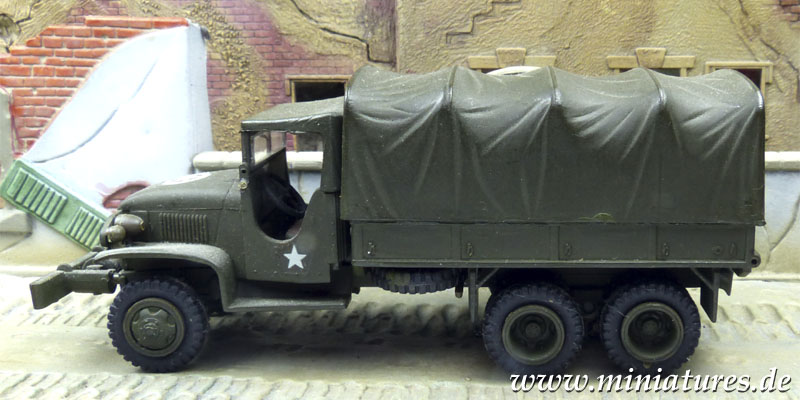 Truck, Cargo, 2½-ton, 6×6, GMC Jimmy CCKW-353, 1:87 H0 ROCO 553.