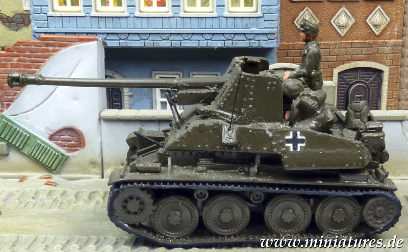 Panzerjäger Marder III Ausf. H, Sd.Kfz. 138, 1:87 Resin.