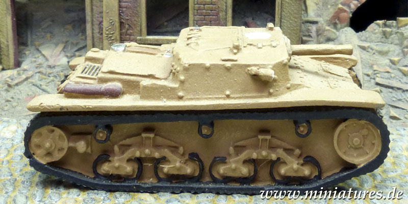 Italian Semovente M40 da 75/18 self-propelled gun.