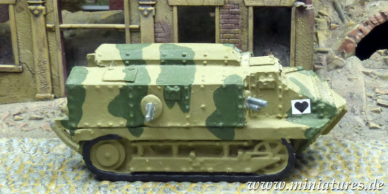 Char Schneider CA1 Infantry Tank, 1:87 World Tanks Depot 24.