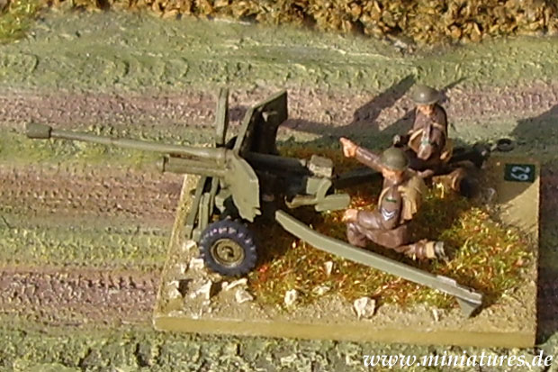 British 6 Pdr. Anti-Tank Gun, 57 mm L.50.